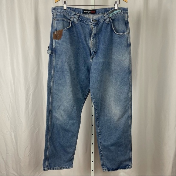 Wrangler Riggs Workwear 40 x 32 Carpenter Outdoor Jeans Heavy Duty Barn Chore - Picture 1 of 12